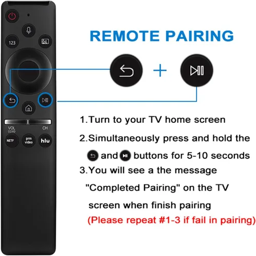 Miniatura 4 de BN59-01312A Reemplazo universal de control de voz remoto apto para casi Samsung LCD LED QLED 4K 8K UHD Crystal Frame HDR Curvo Smart TV Q60 Q70 Q80