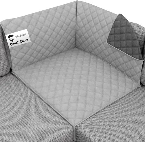 Miniatura 46 de Sofa Shield - Funda para sillón reclinable con correa patentada, protector de cojín, funda reversible diseñada en EE. UU. resistente a manchas