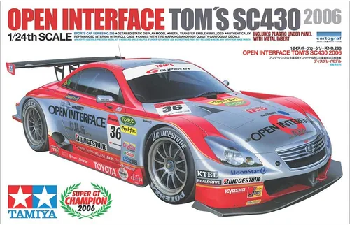 Miniatura 7 de Interfaz abierta Tom's SC430 Race Car 1/24 Tamiya