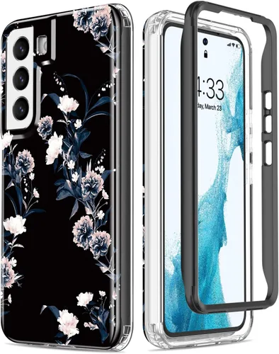 Miniatura 20 de Esdot Funda para Samsung Galaxy S22, Grado Militar Aprobada en Prueba de Caída de 21 pies, Cubierta Resistente con Diseños de Moda para Mujeres