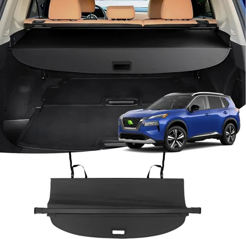 Miniatura 11 de Powerty Cubierta de Carga para Accesorios Kia Sportage 2023-2025 2026, Textura de Lona Cubierta Retráctil para Maletero Trasero de Carga de Equipaje