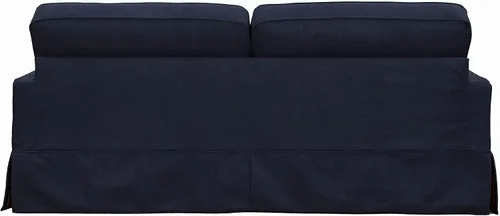 Miniatura 4 de Sunset Trading Americana - Sofá acolchado de 88 pulgadas de ancho, con brazo de pista, tela de poliéster azul marino