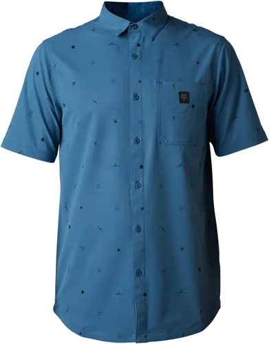 Miniatura 3 de Fox Racing Ranger SS - Camiseta tejida con botones para bicicleta de montaña