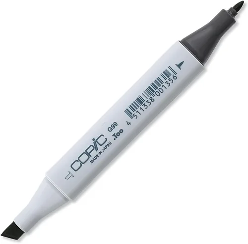 Miniatura 3 de Copic Marcador de alcohol clásico de doble punta, R20-Copic, Blush