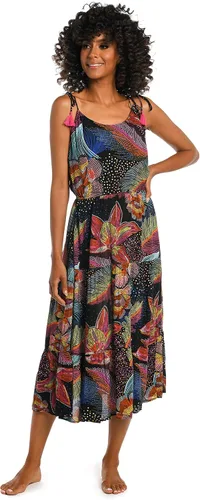 Miniatura 9 de La Blanca Vestido midi para cubrir el traje de baño para mujer