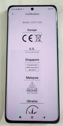 Xiaomi 12 Lite 5G + 4G LTE (256GB + 8GB) Versión global desbloqueada 6.55" 108MP Triple Cámara (solo Tmobile Mint Tello USA Market) + (con paquete