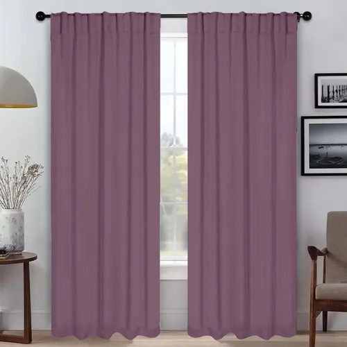 Miniatura 141 de Superior Cortinas Opacas, Oscurecimiento de Habitación, Dormitorio, Cortinas, Cocina, Acentos de Ventana de Sala de Estar, Bloqueo Solar, Térmico