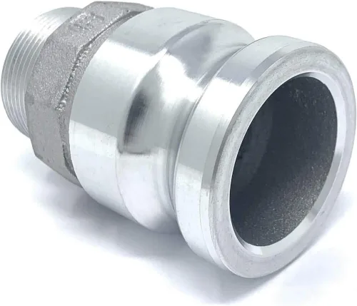 Miniatura 2 de Gloxco Reductor de leva y ranura de aluminio tipo F, adaptador Camlock macho de 2 pulgadas x 1-1/2 "NPT macho (CAM-2015-FR-AL)