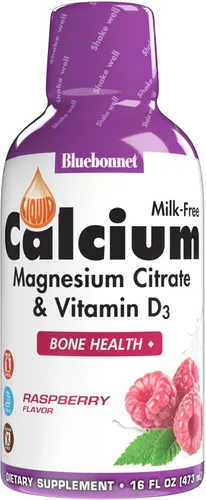 Miniatura 7 de Bluebonnet Nutrition Citrato de calcio líquido, magnesio, vitamina D3, salud ósea, sin gluten, sin soja, sin leche, Kosher, 16 onzas líquidas, 32