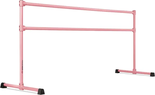 Miniatura 7 de VITA Barre - Barra de ballet doble portátil independiente, extrema, acero Altura fija, fabricada en Estados Unidos, equipo de ejercicio en casa