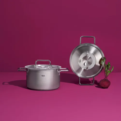 Miniatura 6 de Fissler Pure Collection - Olla de acero inoxidable de 2.2 cuartos de galón con tapa de metal