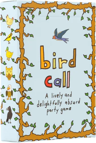 Bird Call - Un juego de fiesta animado y deliciosamente absurdo de 5 minutos - Juego de cartas de alta energía - Regalos para aves - Regalos para