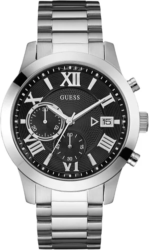 Miniatura 10 de Guess Men's Analog Dress Watch Stainless Steel Case 50M Water Resistance