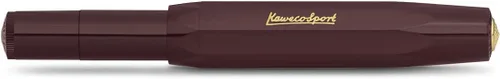 Miniatura 2 de Kaweco CLASSIC SPORT Pluma estilográfica Bordeaux con plumín de acero chapado en oro de 23 quilates y punta de iridio para cartuchos de tinta I