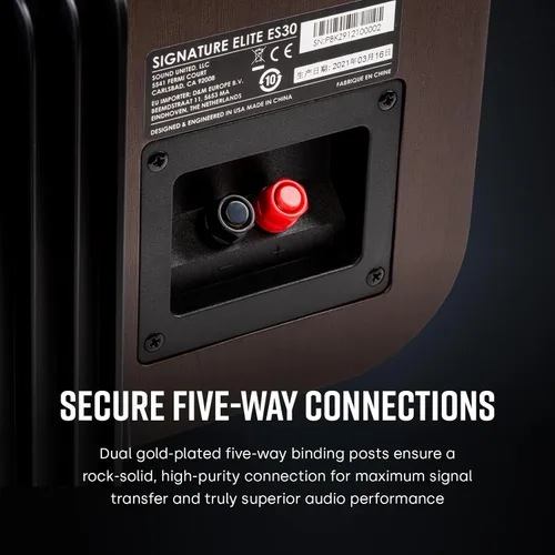 Miniatura 8 de Polk Signature Elite ES30 - Altavoz de canal central, altavoces de cine en casa, certificado Hi-Res Audio, compatible con Dolby Atmos y DTS:X