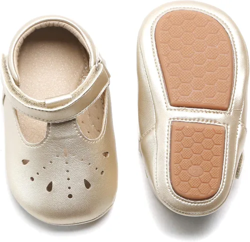 Miniatura 54 de Felix & Flora Zapatos de bebé de suela suave - Zapatos de bebé para caminar, mocasines, suela de goma, zapatos de cuna