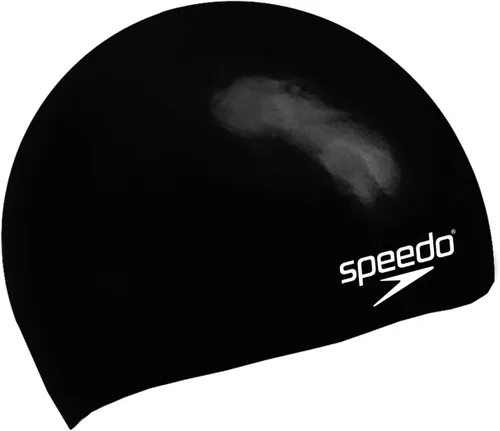 Speedo Gorra de natación de silicona moldeada lisa para jóvenes
