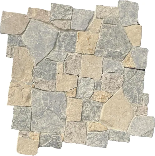 Miniatura 4 de Paneles de revestimiento de pared de piedra sintética Revestimiento de pared FRP 3D para interior o exterior Panel de revestimiento de piedra