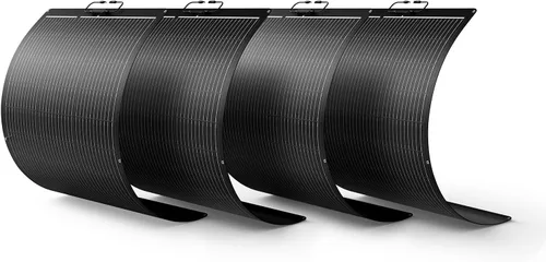 Miniatura 10 de Kit de panel solar flexible de 200 W (2 x 100 W), edición Stealth completamente negra, módulos monocristalinos ETFE de alto rendimiento, sistema