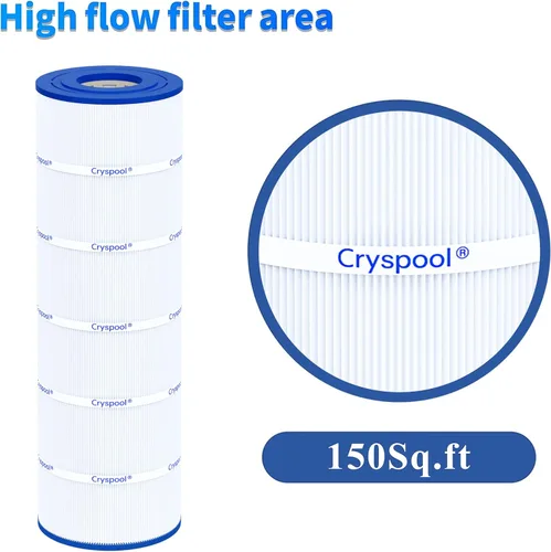 Miniatura 7 de Cryspool® 08059 Filtro compatible con PWWPC150B, 25230-0150S, Posi-Clear PXC-150, C-8416, FC-2576, cartucho de filtro de piscina de 150 pies