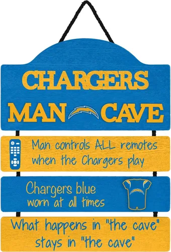Miniatura 15 de NFL Team Logo Mancave Man Cave Hanging Wall Sign