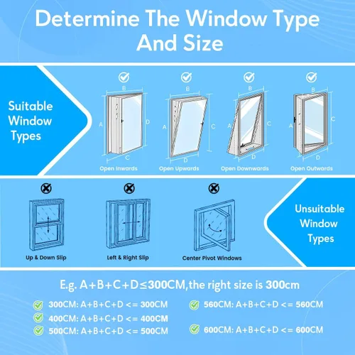 Miniatura 3 de Gruntbear Sello universal de ventana de 118.1 in para aire acondicionado portátil, sello de ventana de CA portátil de 118 pulgadas con cremallera