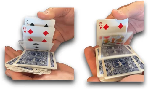 Miniatura 24 de Ilusiones de cartas para magos principiantes a profesionales: aparición, teletransporte, transformando milagros (Baraja Svengali azul)