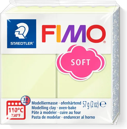 Miniatura 9 de STAEDTLER 8020-2 P FIMO - Arcilla de modelado de polímero endurecedor para horno, color rojo navideño (1 bloque de 2.01 oz)