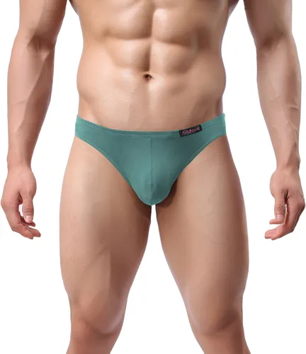 Miniatura 2 de Avidlove Ropa interior de bikini para hombre, calzoncillos de microfibra de tiro bajo, paquete de 4