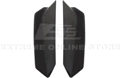Miniatura 9 de Repuesto para modelos Chevrolet Corvette C8 2020 Par de mimbres adicionales de alerón de tapa trasera de maletero estilo Z51
