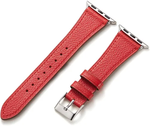 Miniatura 12 de HANDODO Italian Genuine Leather Band Women for Apple Watch Series 11 10 9 8 7 6 5 4 3 2 1 SE SE2 Ultra 2/3, SGS Certified Dressy Bracelet Cute Strap