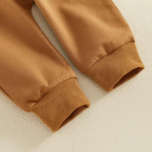 Miniatura 63 de BemeyourBBs Conjunto divertido de sudadera y pantalones de manga larga con letras divertidas para bebé niño y niño