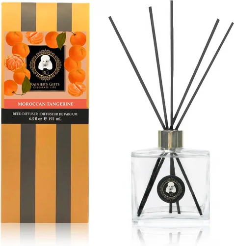 Miniatura 11 de Rainier's Gifts Juego de difusor de varillas (French Country Rose Garden) – Varillas difusoras de aceite perfumado – Ambientador de aromaterapia