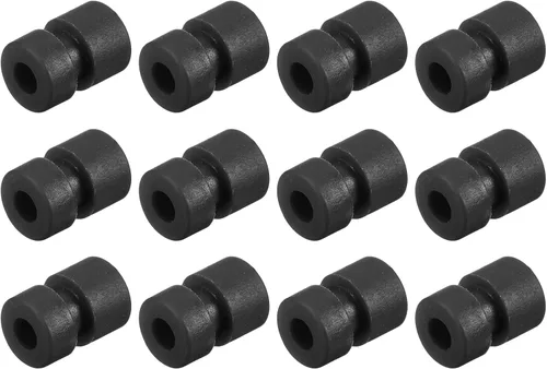 Miniatura 10 de MECCANIXITY RC Bolas de Goma Anti Vibración para Controlador de Vuelo RC F4 F7 M3x6.6mm (Negro), Paquete de 12