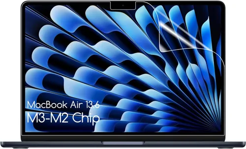 Miniatura 11 de KEANBOLL Paquete de 3 protectores de pantalla HD transparentes para MacBook Air de 15 pulgadas (chip M5 M4 M3 M2, 2026-2025-2024-2022), antiarañazos