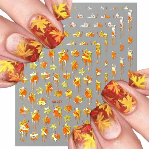 Miniatura 12 de 6 hojas de calcomanías de arte de uñas de animales autoadhesivas 3D, diseño de letras de gato, divertidas calcomanías de uñas para primavera