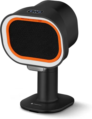 Campana Extractora Portátil - Ventilador de Escape Ajustable de 4 Velocidades con Altura Telescópica e Inclinación de 40°, Bajo Ruido 52dB, Filtro