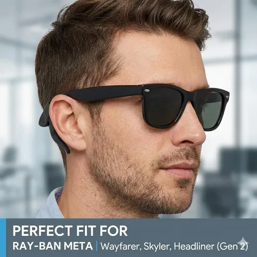 Miniatura 7 de 10 pares de ganchos para las orejas Rayban Meta Gen2, apto para Ray-Ban Meta Gen1, soporte de agarre de oreja para gafas, compatible con Ray-BanMeta
