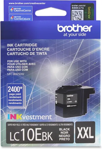 Miniatura 2 de Brother Impresora LC10EBK Cartucho de tinta negro de alto rendimiento