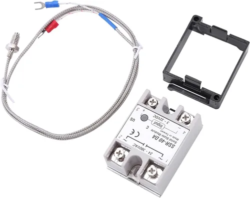 Miniatura 6 de Jeanoko Controlador de temperatura PID digital AC110V-240V, interruptor de control de temperatura de pantalla LED REX-C100, ampliamente aplicado a