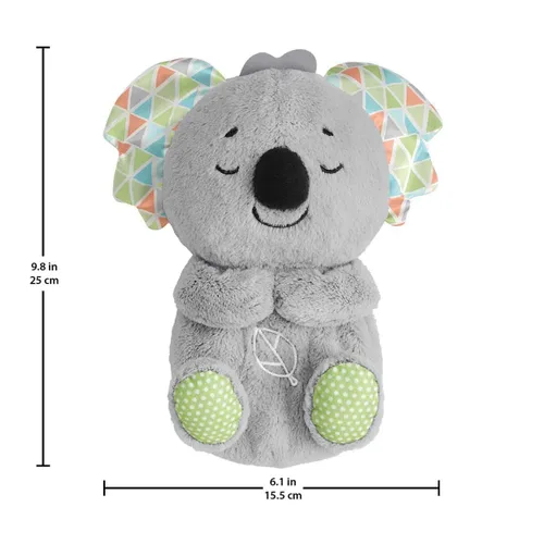 Miniatura 3 de Fisher-Price Juguete para Bebé Soothe 'n Snuggle Koala de Peluche Máquina de Sonidos con Música Personalizable, Luces y Movimiento de Respiración