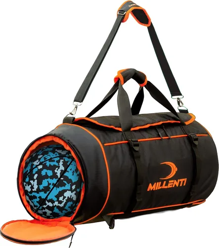 Millenti Bolsa deportiva para mujeres y hombres, mochila de viaje de fin de semana, bolsa de gimnasio de 40 l con compartimento para zapatos, bolsa