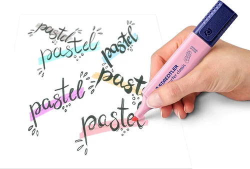 Miniatura 4 de STAEDTLER 364 CWP4PA Textsurfer Classic - Resaltador de colores pastel surtidos (paquete de 4)