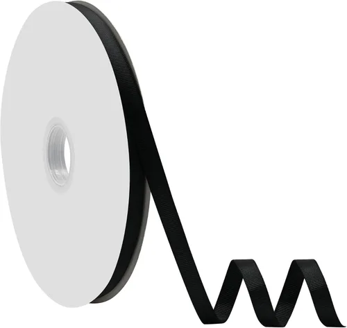 Miniatura 37 de Cinta blanca de grogrén de 1-1/2 pulgadas x 50 yardas para envolver regalos, muy adecuada para decoración de bodas, ramos, manualidades, costura