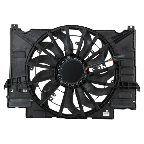 Miniatura 49 de TRQ Conjunto de ventilador de refrigeración del radiador CH3115205 compatible con Jeep Renegade 2019-2021