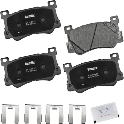 Miniatura 34 de Pastillas de freno delanteras cerámicas Bendix Priority1 CFC2302 para Hyundai Elantra 2021, Sonata 2022-2020, Kia K5 2023-2021