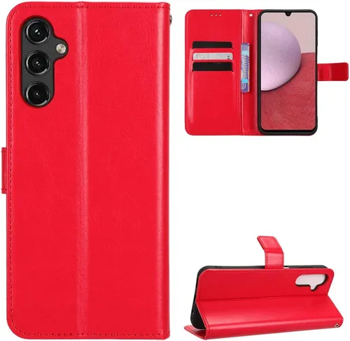 Miniatura 64 de Funda para Boost Mobile Celero 5G + Funda de piel con tapa para Boost Mobile Celero 5G Plus, color negro