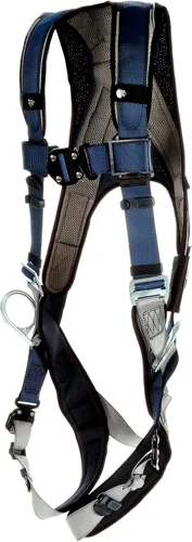 Miniatura 3 de 3M DBI-SALA ExoFit Plus Arnés de posicionamiento estilo chaleco cómodo 1140015, grande, azul, 1 EA
