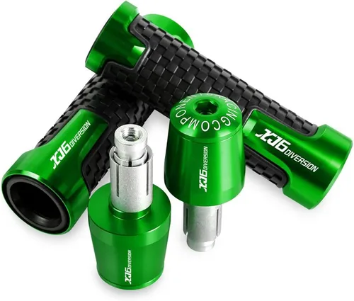 Miniatura 12 de Empuñaduras de mango de motocicleta extremos de manillar de 7/8 pulgadas de goma de gel para manos de freno para Y&AMAHA XJ6DIVERSION XJ6 Diversion