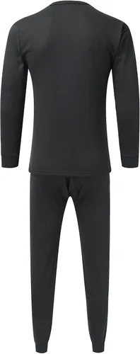 Miniatura 2 de Ropa interior térmica para hombre, conjunto de ropa interior larga para clima frío, parte superior de invierno, 2 piezas, capa base
